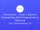 Pre-Learner – Level 1 Generic Engineering Skills Programme 2026